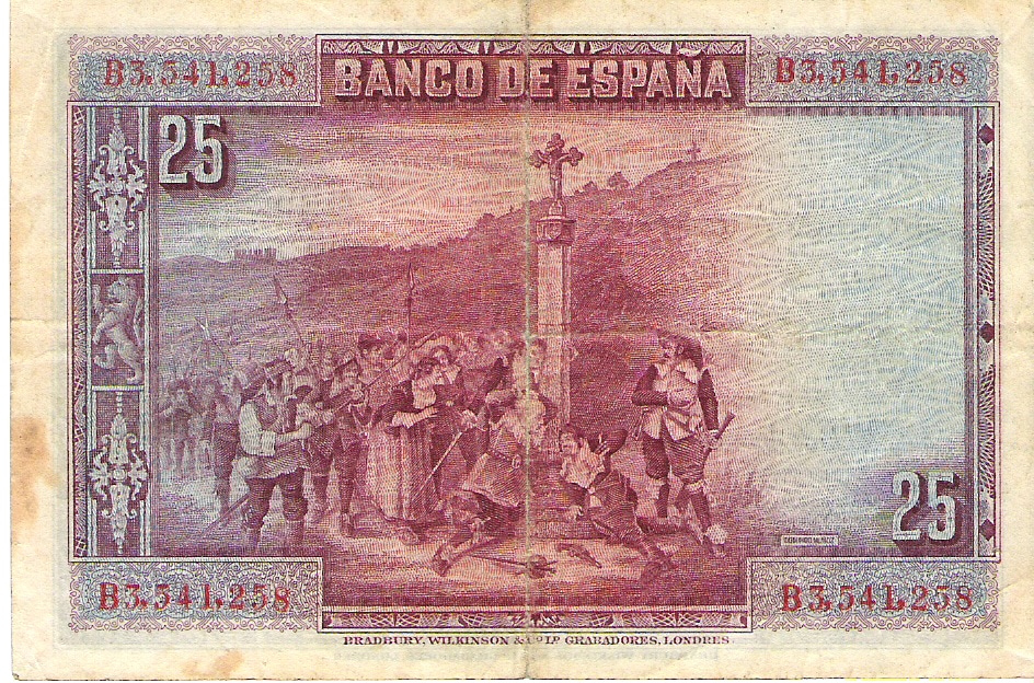 25 pesetas de 1928 Image