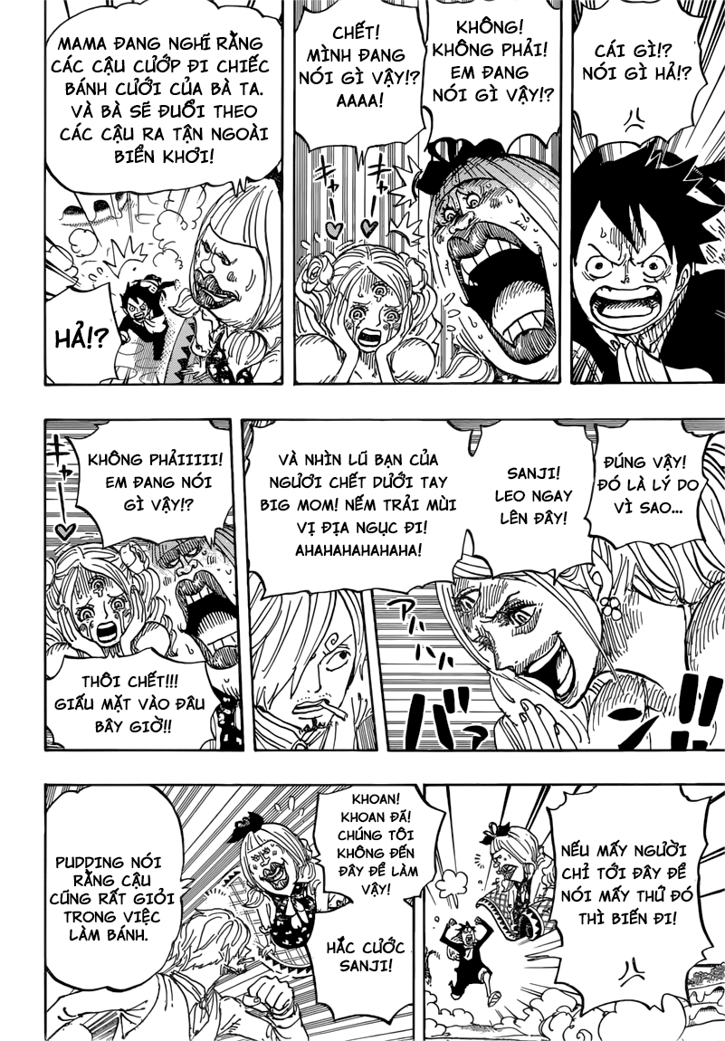 [BẢN VIỆT] ONE PIECE CHAPTER 876: PUDDING BẤT NGỜ XUẤT HIỆN Image