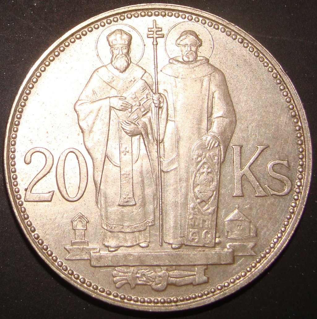 20 Coronas. Eslovaquia (1941) SVK_20_Coronas_1941_rev