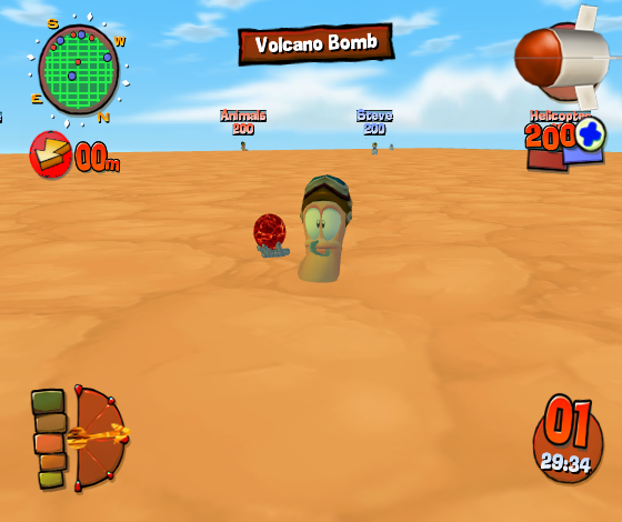 Worms 4 TheKing Mod By TheKingDragonFire [REUPLOAD] Volcano_Bomb