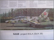 SAAB Project B3LA - Light Attack/Advance Trainer, 1:48 scale - Sida 2 IMG_7702