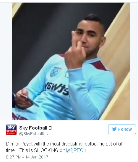 Premier League 2016/2017  Payet