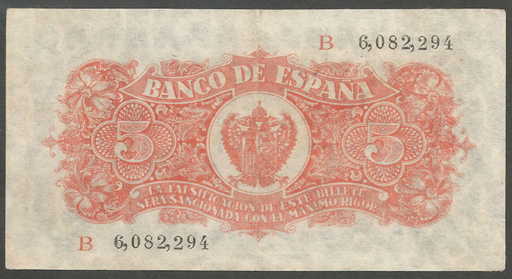 5 PESETAS AÑO 1937 B_6_082_294