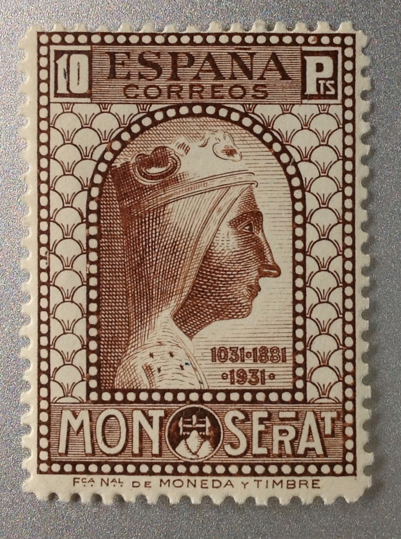 Sello 10 pesetas 1931 Monserrat - Ayuda IMG_1373