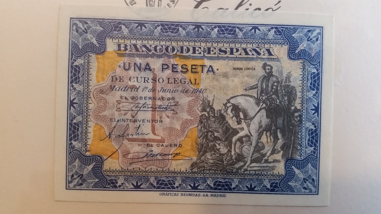 Colección de billetes españoles, sin serie o serie A de Sefcor pendientes de graduar 20161217_120136