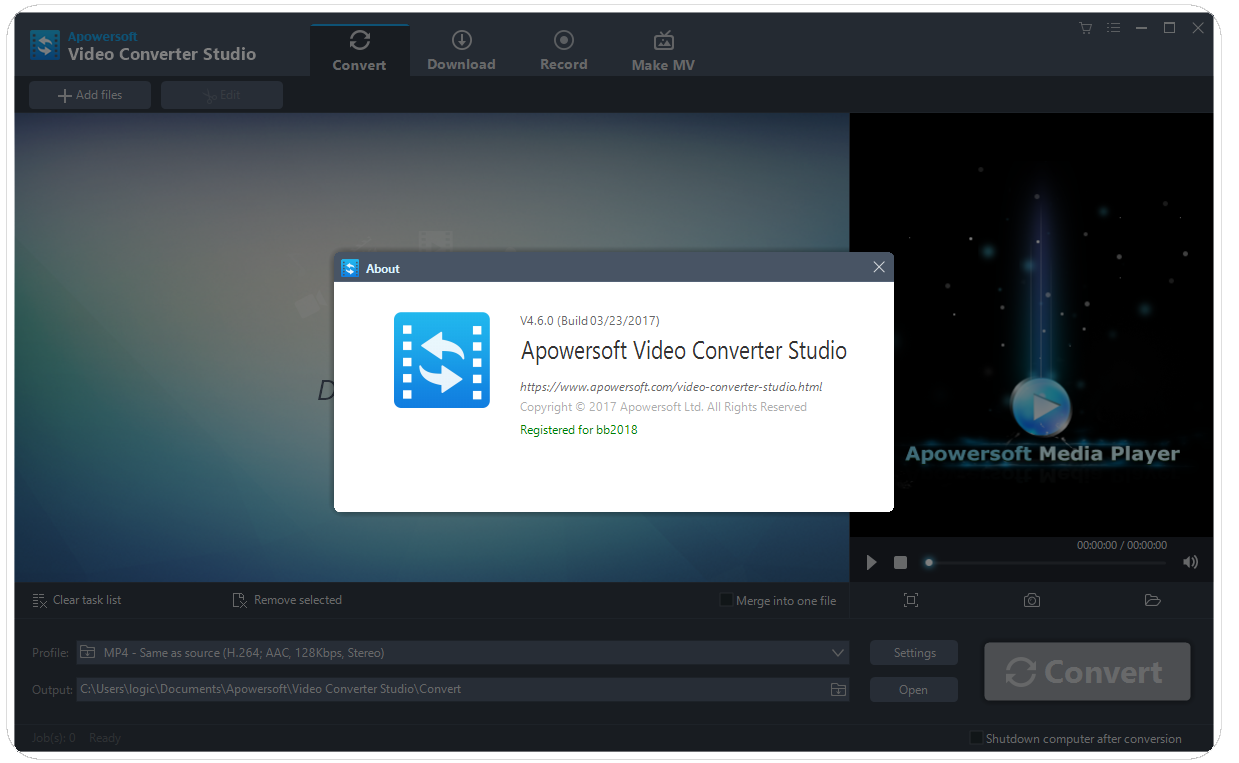 Apowersoft Video Converter Studio 4.6.0 00257