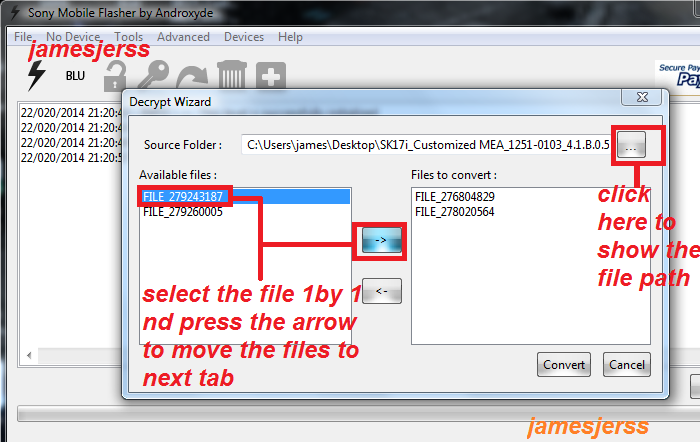 Tutorial Create sony ftf flash files by yur own (firmware Downloader included) Image