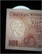 50 francos, Bélgica 1966 (Españoles por el mundo 3) Image