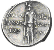 Glosario de monedas romanas. ARMENIA. Image