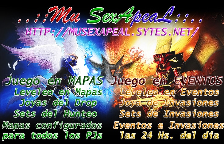 [season9.5] ..::Mu SexApeaL::.. Exp. x2 - Drop 20% - NO RESET!!! MAX LVL 800!!! Publi_13_PH