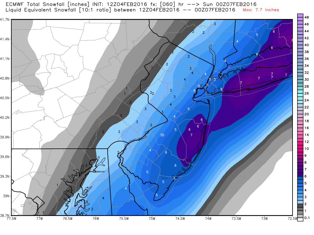 Blog: February 5th Potential (Sneak Attack?) - Page 8 Ecmwf_tsnow_nj_11