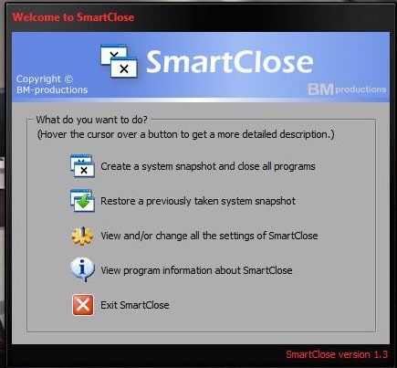 SmartClose 1.3 Immagine