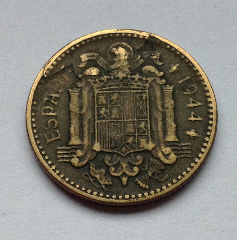 1 peseta 1944  Image