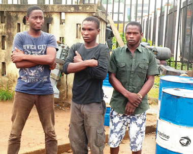 We ‘settled’ soldiers to smuggle oil – Suspected vandals 2nd1