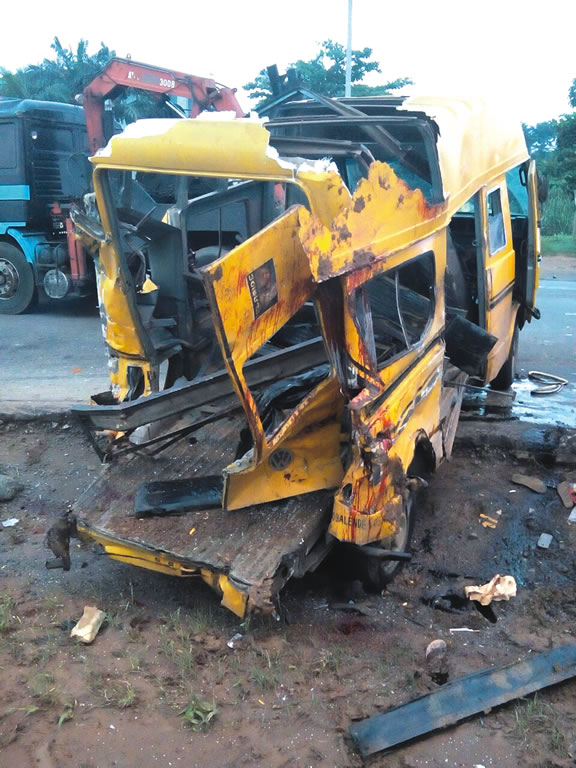 Four killed, nine injured in Lagos crash Second-2