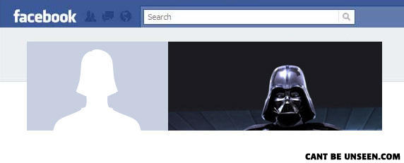 What has been seen... Facebookdarthvader