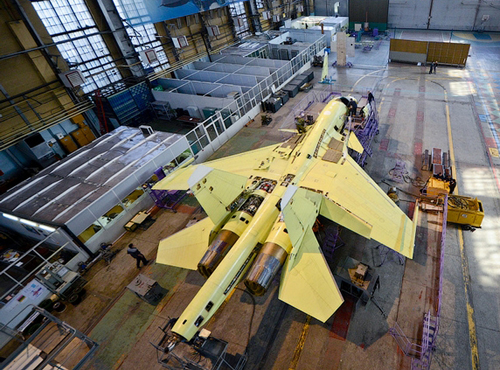 مراحل صناعة الطائرة الحربية Su-34 Original