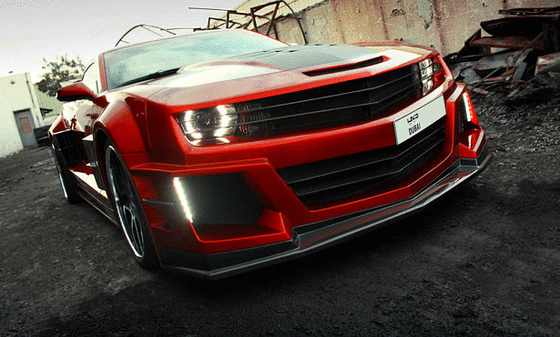 Chevy Camaro معدلة تبحث عن دور بفيلم Transformers Large