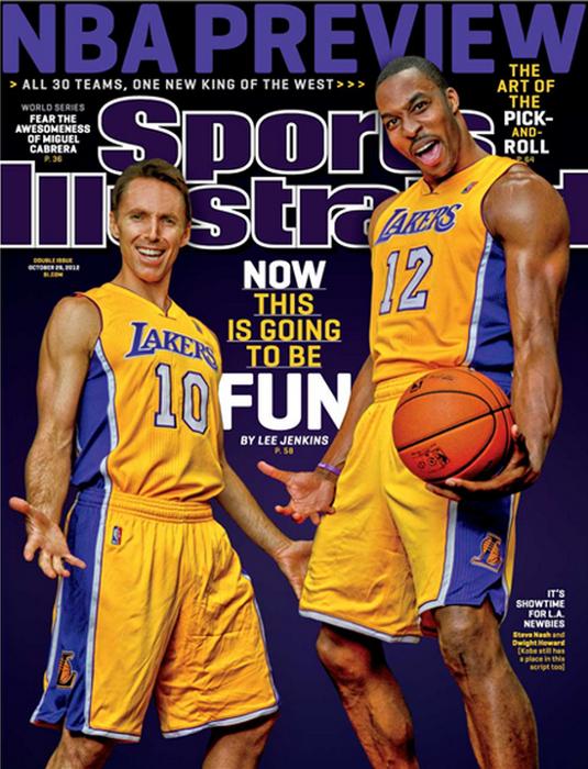 Sports Illustrated Cover FAILS 2012-10-lakers-nash-howard