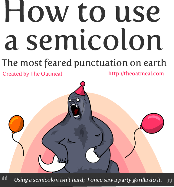 How to Use a Semicolon Header