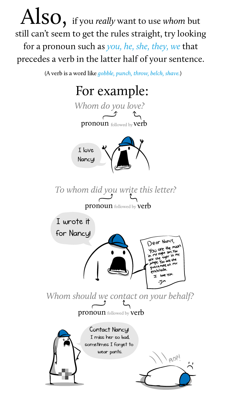 Anglais : Who vs whom... an interesting way to teach grammar. Who_vs_whom_8