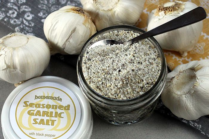  تحضير بودرة الثوم في المنزل - Homemade Garlic Salt 6799