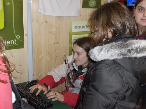 Salon du cheval :Des joueurs qui se rencontrent Salondada1