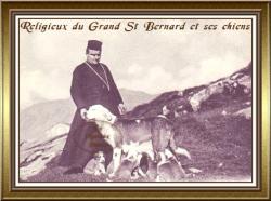 Barry (avec Pierrre Fresnay) Religieux-du-Grand-St-Bernard-et-ses-chiens