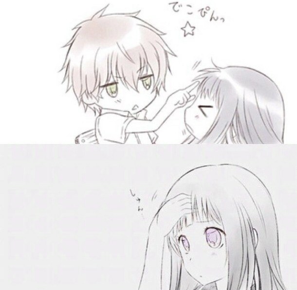 Kawaii Manga Couple  Anime-couple-cute-funny-Favim.com-2141403