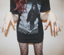 ازياااء روعه كوريه Black-girl-nail-skinny-tshirt-332751