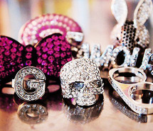 ازياااء روعه كوريه Bling-bling-bow-jewelry-pink-skull-434748