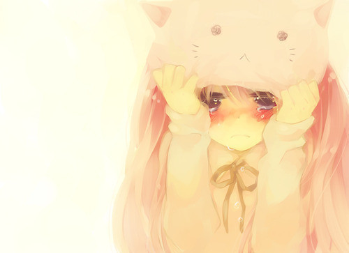 I'm Go To My Dream!! Anime-cat-cry-cute-kawaii-Favim.com-428204