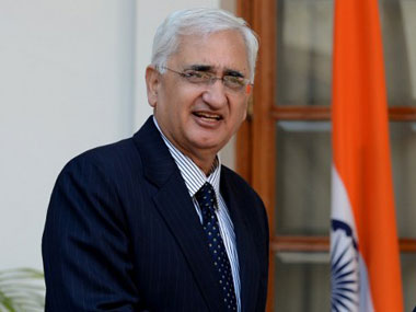 Rencontre Indo-Francaise SalmanKhurshid_AFP1