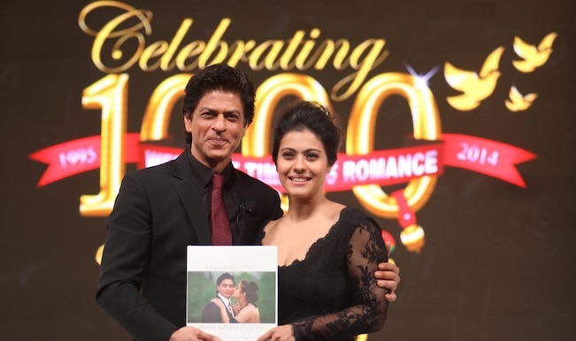 Shah Rukh Khan and Kajol reveal DDLJ secrets at YRF Studios, as film celebrates 1000 weeks at box office Srk-and-kajol-celebrate-1000-weeks-of-ddlj-at-yrf-studios-in-mumbai-1