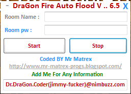 DraGon Fire Auto Flood version 6.5 .. After Server Update Broken Security Opo