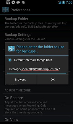 پشتیبانی از اس ام اس ها با SMS Backup & Restore Pro v5.90 W