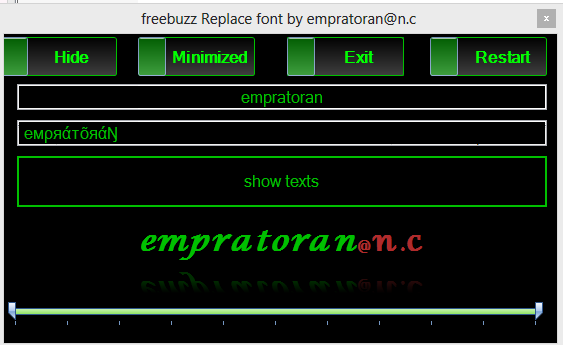 Freebuzz Replace Font Capture969565