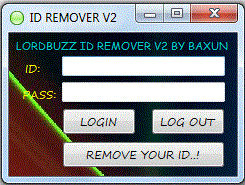 LORDBUZZ ID REMOVER VER 2 CODED BY BAXUN@N.C Lordbuzz_id_remover_ver_2_by_baxun