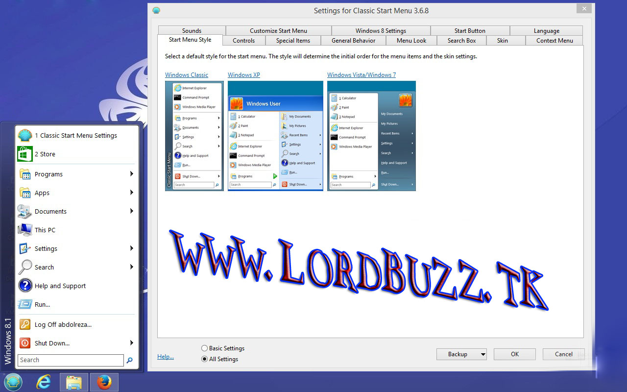 تبدیل استارت ویندوز 8 به ویندوز 7 یا xp  1588300_370