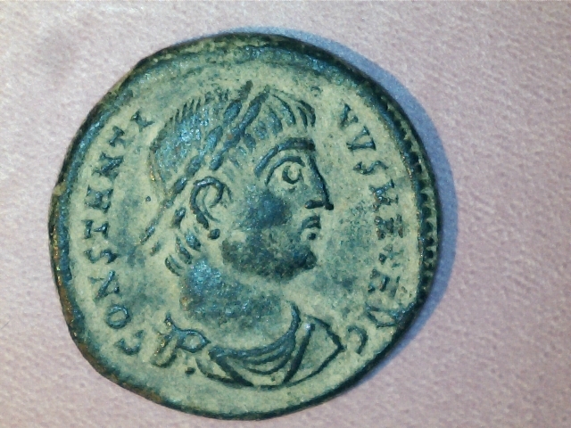 Constantine I AE3.GLOR-IA EXERC-ITVS.Cyzicus  Image