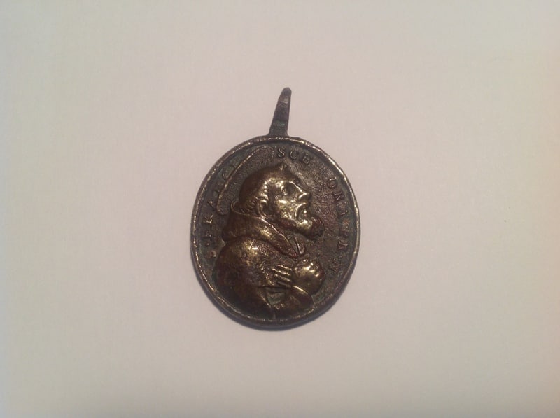 Medalla de San Francisco de Asís/ San Antonio de Padua Image