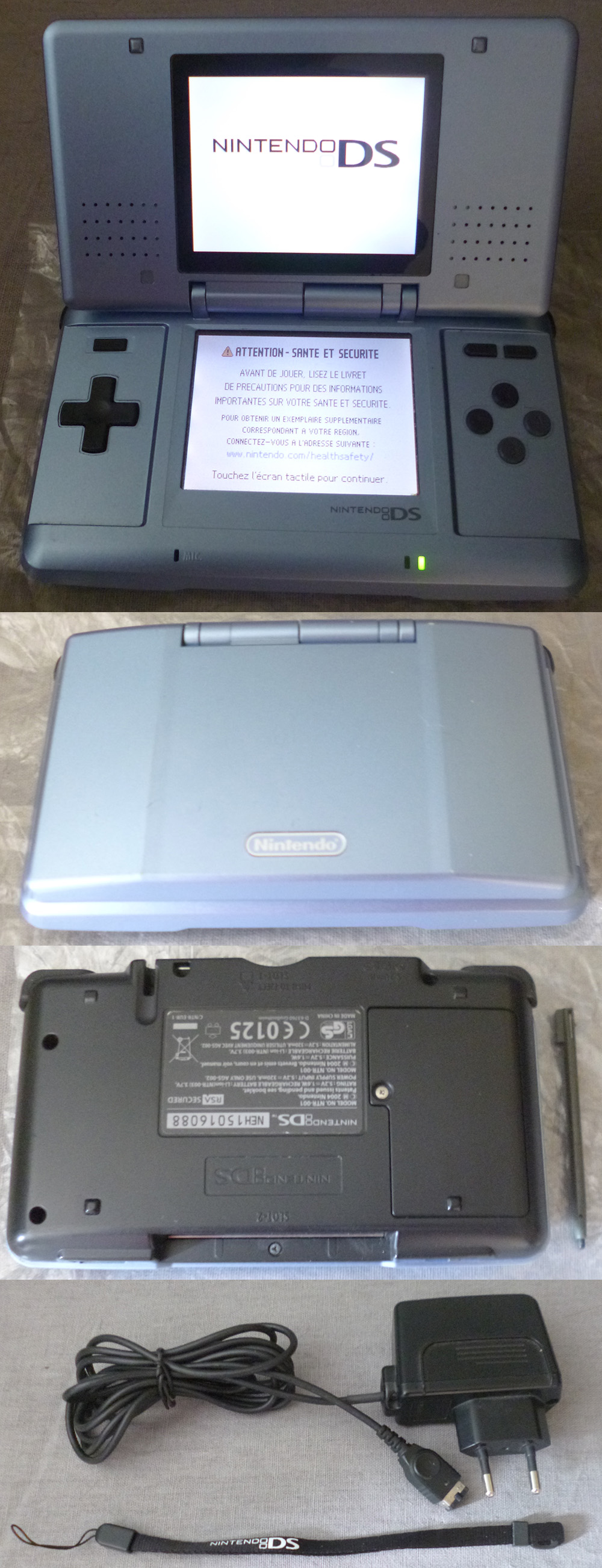  [VENDS] Console Nintendo DS Blue Original en boite et notice. Image