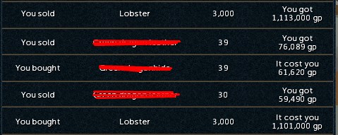 FarSayCat's Very very low wealth log!  Lobster