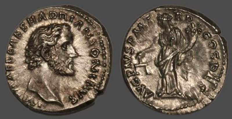 El Emperador Antonino Pío (86-161 d.C.) a través de 4 Denarios Ant_Pio_denario_copia