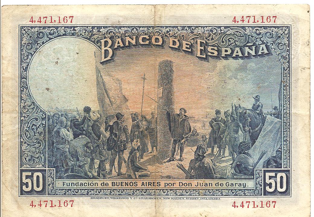 50 pesetas de 1927  Image