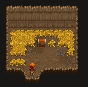 Tileset de cueva: Hielo y esqueletos Cueva_oro