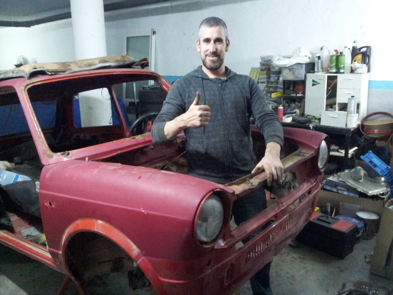 Restauración Autobianchi A112 LX del ´83 (Fecha comienzo 12-11-2013) 20131212_211225