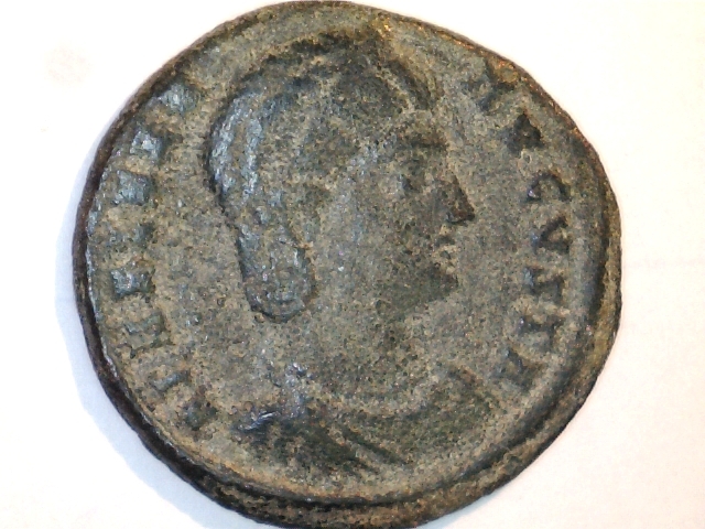 Follis de Elena. SECVRITAS REIPVBLICE. Ceca Cyzicus. Image