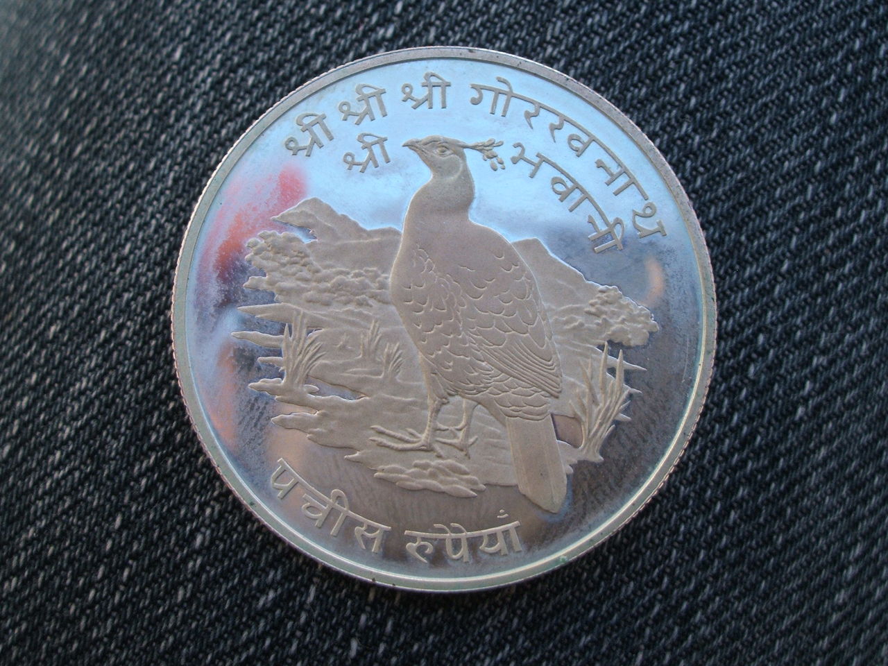 25 Rupias. Nepal.  016