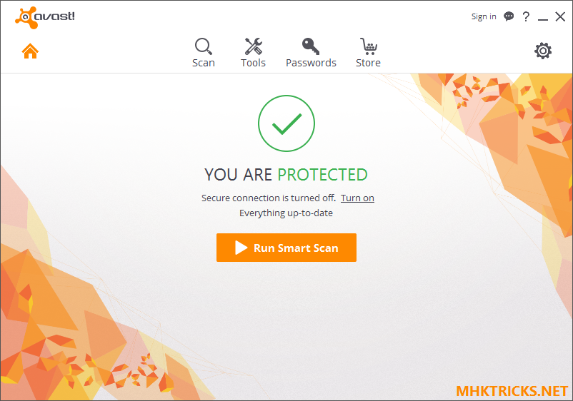 Avast Pro Antivirus 2016 with License Files مع السريال Free_2016_main_dashboard